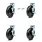 Service Caster 8 Inch Phenolic Caster Set with Roller Bearings 4 Brake 2 Swivel Lock SCC SCC-30CS820-PHR-TLB-BSL-2-TLB-2 - alternate 1